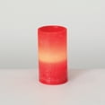 thumbnail image 1 of 6" Vance Kitira Cranberry Timber LED Glow Candle, 1 of 5