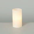 thumbnail image 1 of 6" Vance Kitira Melon White Timber LED Glow Candle, 1 of 5