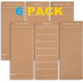 thumbnail image 1 of 6 Vintage Magnetic Notepads (2 Meal Planner, 2 To-Do List, & 2 Grocery List Pad) ? Fridge Notepad Comes With Full Magnetic Back- Shopping List, Food Planner, Refrigerator Notepad, Memo Pad, 1 of 4