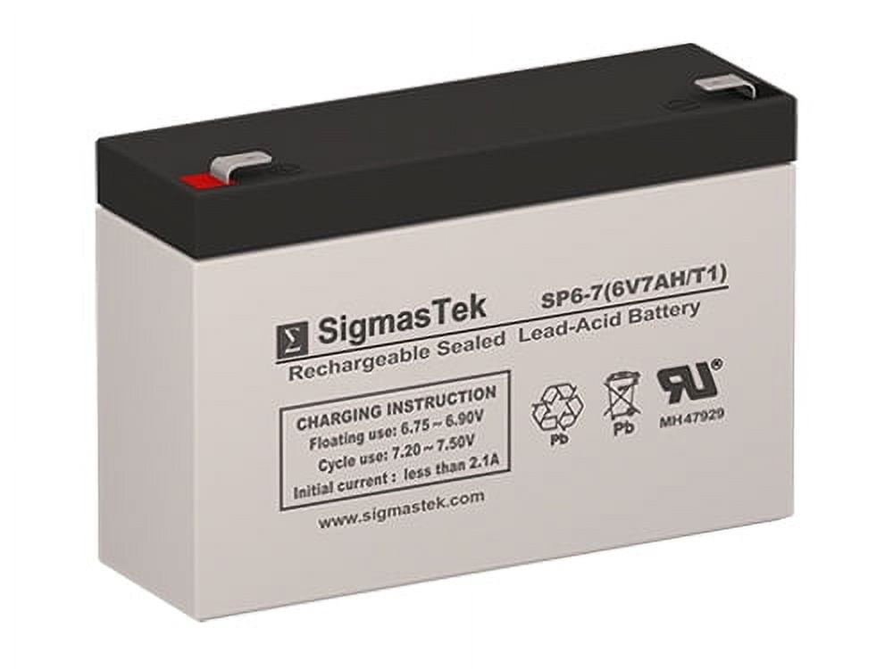 6 Volt 7 Amp Electric Scooter Battery
