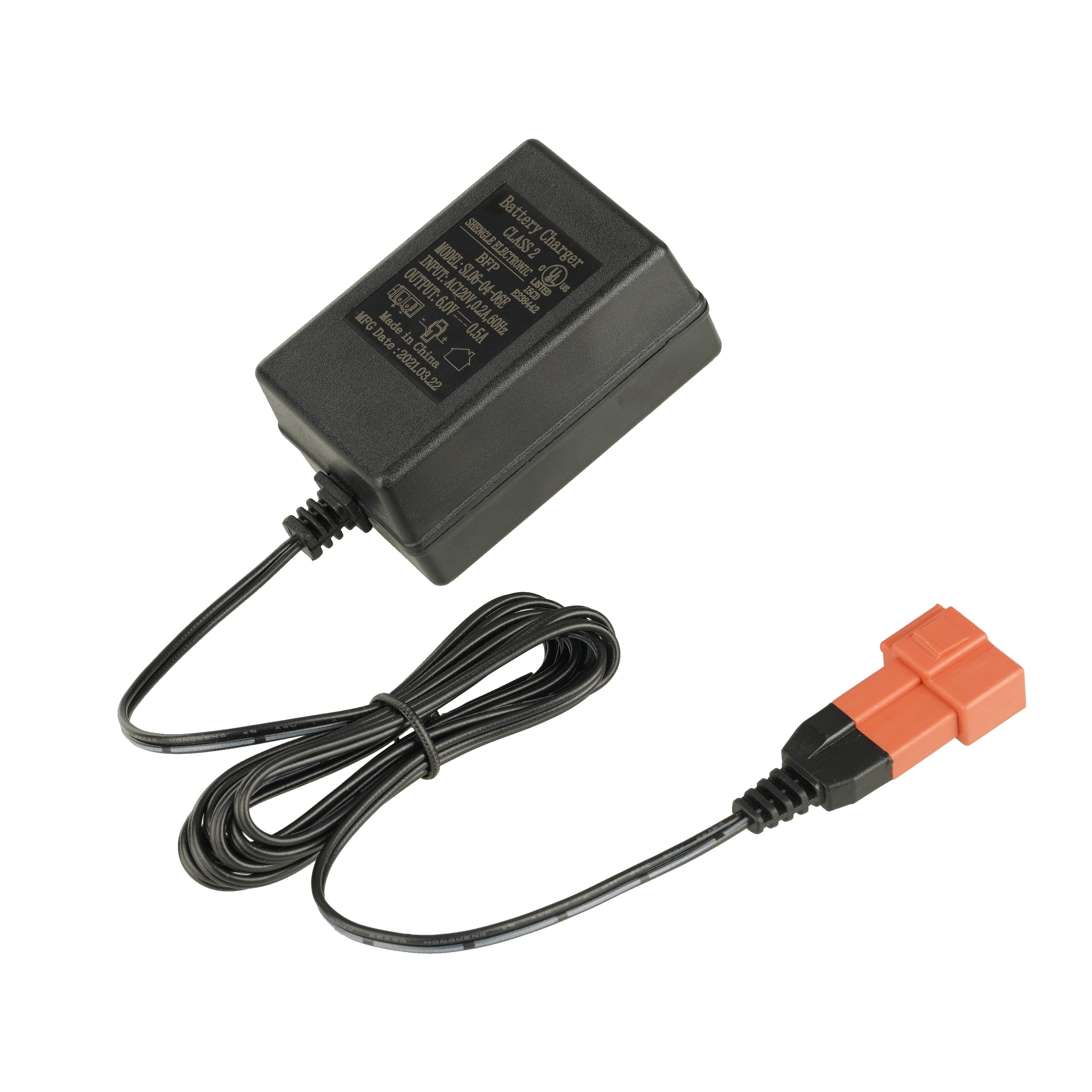 6 Volt Battery Charger for Kids Powered Ride On Car, 6V Charger for