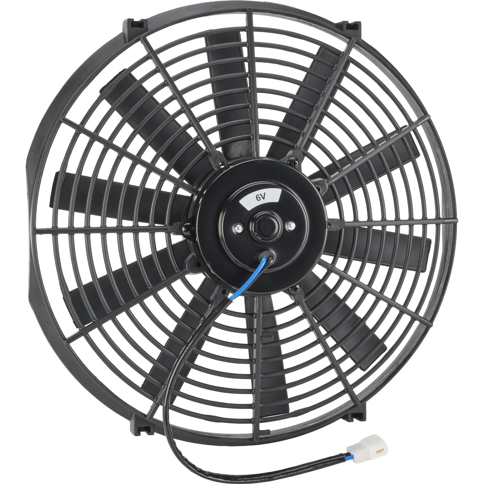 5 Inch Radiator Fan Speedway Motors 6 Volt Electric Radiator Cooling Fan, 14” Reversible ...