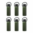 thumbnail image 1 of 6 Vulcan Stainless Steel Water Bottles with Strap Set, 34 oz. - Double Wall, Vacuum Insulated - Army Green, 1 of 5