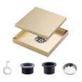 thumbnail image 1 of 6'' W Grid Shower Drain, 1 of 1