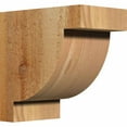 thumbnail image 1 of 6"W x 10"D x 10"H Alpine Rough Sawn Corbel, Western Red Cedar, 1 of 9