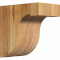 thumbnail image 1 of 6"W x 10"D x 10"H Del Monte Rough Sawn Corbel, Western Red Cedar, 1 of 9