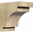 thumbnail image 1 of 6"W x 10"D x 10"H Mediterranean Rough Sawn Corbel, Douglas Fir, 1 of 9