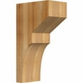 thumbnail image 1 of 6"W x 10"D x 18"H Monterey Rough Sawn Corbel, Western Red Cedar, 1 of 9