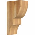 thumbnail image 1 of 6"W x 10"D x 18"H Ridgewood Rough Sawn Corbel, Western Red Cedar, 1 of 9