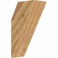 thumbnail image 1 of 6"W x 10"D x 18"H Traditional Rough Sawn Brace, Western Red Cedar, 1 of 13