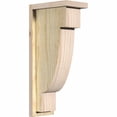 thumbnail image 1 of 6"W x 10"D x 22"H Alpine Rough Sawn Corbel w/Backplate, Douglas Fir, 1 of 9