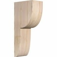 thumbnail image 1 of 6"W x 10"D x 22"H Crestline Rough Sawn Corbel, Douglas Fir, 1 of 9