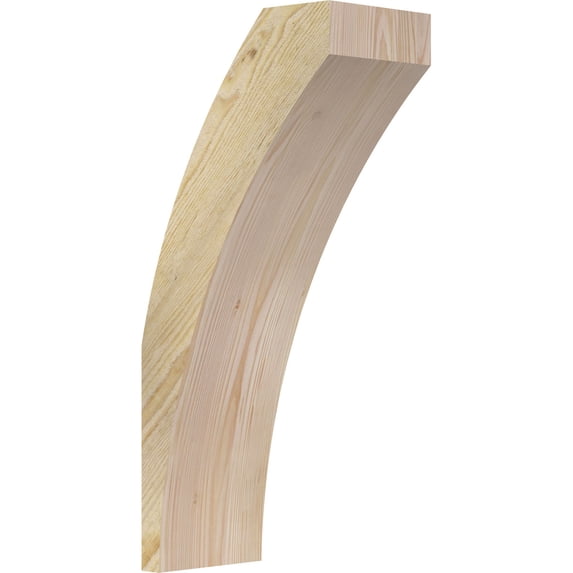 6"W x 10"D x 22"H Thorton Rough Sawn Knee Brace, Douglas Fir