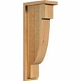 thumbnail image 1 of 6"W x 10"D x 26"H Alpine Rough Sawn Corbel w/Backplate, Western Red Cedar, 1 of 9