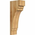 thumbnail image 1 of 6"W x 10"D x 26"H Pescadero Rough Sawn Corbel, Western Red Cedar, 1 of 9