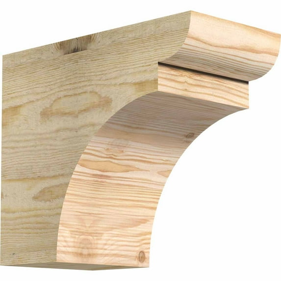 6"W x 10"H x 12"L Yorktown Rough Sawn Rafter Tail, Douglas Fir