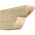 thumbnail image 1 of 6"W x 10"H x 18"L Crestline Rough Sawn Rafter Tail, Douglas Fir, 1 of 4
