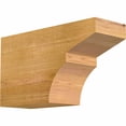 thumbnail image 1 of 6"W x 10"H x 18"L Monterey Rough Sawn Rafter Tail, Western Red Cedar, 1 of 4