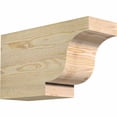thumbnail image 1 of 6"W x 10"H x 18"L Newport Rough Sawn Rafter Tail, Douglas Fir, 1 of 4