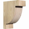 thumbnail image 1 of 6"W x 12"D x 16"H Alpine Rough Sawn Corbel, Douglas Fir, 1 of 9