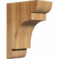 thumbnail image 1 of 6"W x 12"D x 16"H New Brighton Rough Sawn Corbel, Western Red Cedar, 1 of 9