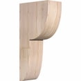 thumbnail image 1 of 6"W x 12"D x 24"H Crestline Rough Sawn Corbel, Douglas Fir, 1 of 9
