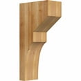 thumbnail image 1 of 6"W x 12"D x 24"H Monterey Rough Sawn Corbel, Western Red Cedar, 1 of 9