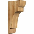 thumbnail image 1 of 6"W x 12"D x 24"H New Brighton Rough Sawn Corbel, Western Red Cedar, 1 of 9