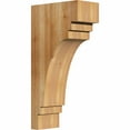 thumbnail image 1 of 6"W x 12"D x 24"H Pescadero Rough Sawn Corbel, Western Red Cedar, 1 of 9