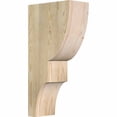 thumbnail image 1 of 6"W x 12"D x 24"H Ridgewood Rough Sawn Corbel, Douglas Fir, 1 of 9