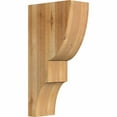 thumbnail image 1 of 6"W x 12"D x 24"H Ridgewood Rough Sawn Corbel, Western Red Cedar, 1 of 9