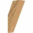 thumbnail image 1 of 6"W x 12"D x 24"H Traditional Rough Sawn Brace, Western Red Cedar, 1 of 13