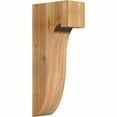 thumbnail image 1 of 6"W x 12"D x 28"H Del Monte Rough Sawn Corbel, Western Red Cedar, 1 of 9