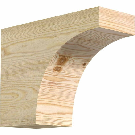 6"W x 12"H x 16"L Huntington Rough Sawn Rafter Tail, Douglas Fir