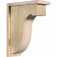 thumbnail image 1 of 6"W x 14"D x 18"H Del Monte Rough Sawn Corbel w/Backplate, Douglas Fir, 1 of 9