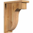thumbnail image 1 of 6"W x 14"D x 18"H Del Monte Rough Sawn Corbel w/Backplate, Western Red Cedar, 1 of 9