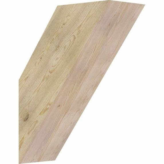 6"W x 14"D x 18"H Traditional Rough Sawn Brace, Douglas Fir