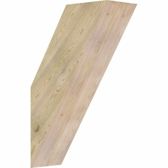 6"W x 14"D x 22"H Traditional Rough Sawn Brace, Douglas Fir