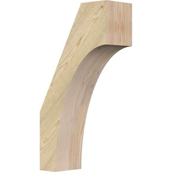 6"W x 14"D x 26"H Westlake Rough Sawn Brace, Douglas Fir