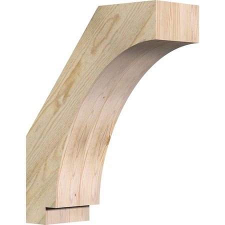 6"W x 16"D x 20"H Imperial Rough Sawn Brace, Douglas Fir