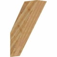 thumbnail image 1 of 6"W x 16"D x 24"H Traditional Rough Sawn Brace, Western Red Cedar, 1 of 13