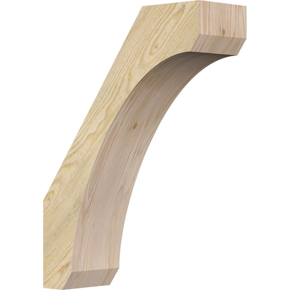 6"W x 18"D x 24"H Legacy Rough Sawn Knee Brace, Douglas Fir