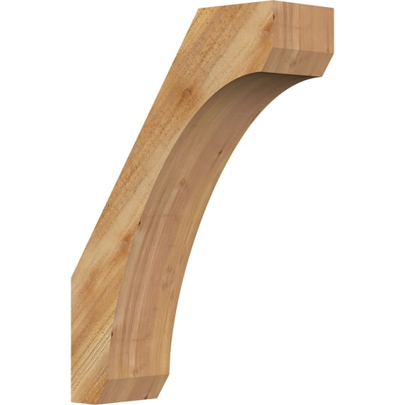6"W x 18"D x 26"H Legacy Rough Sawn Knee Brace, Western Red Cedar
