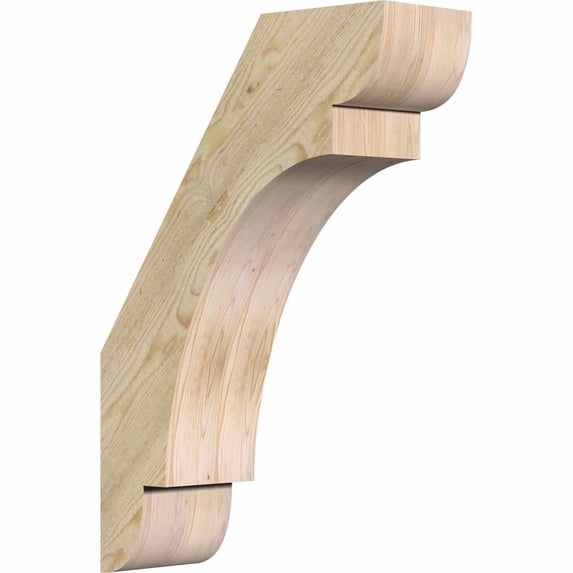 6"W x 18"D x 26"H Olympic Rough Sawn Brace, Douglas Fir