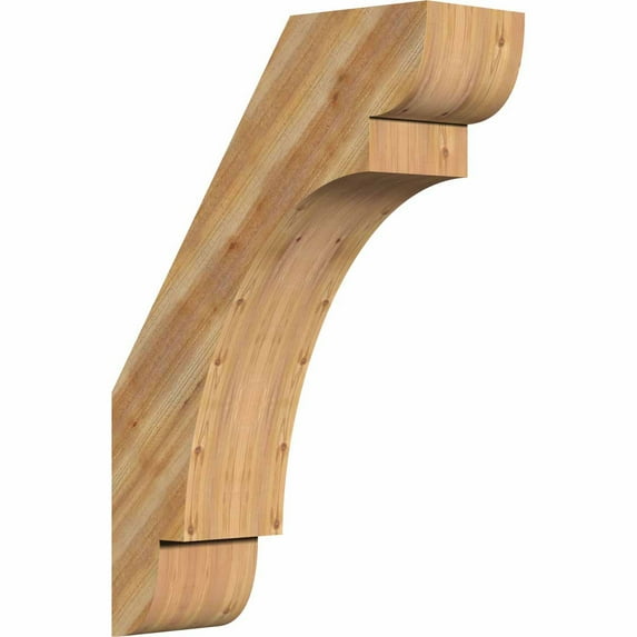 6"W x 18"D x 26"H Olympic Rough Sawn Brace, Western Red Cedar