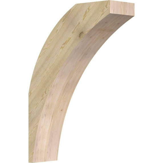 6"W x 18"D x 26"H Thorton Rough Sawn Brace, Douglas Fir