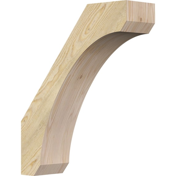 6"W x 20"D x 24"H Legacy Rough Sawn Knee Brace, Douglas Fir