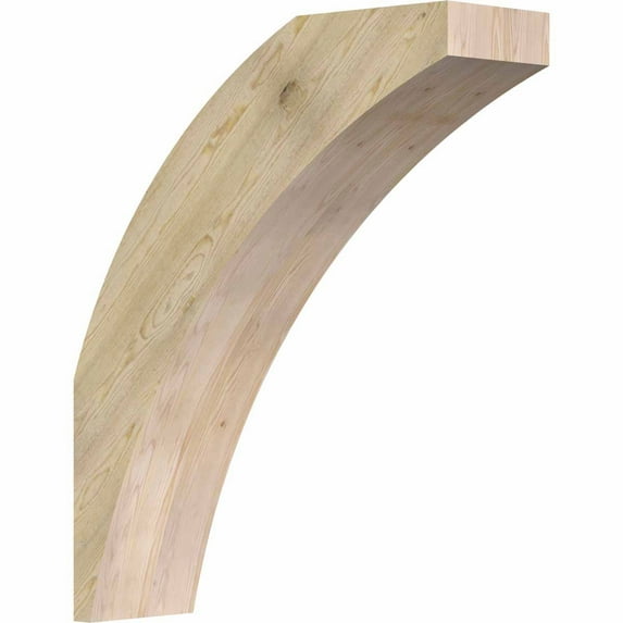 6"W x 20"D x 24"H Thorton Rough Sawn Brace, Douglas Fir