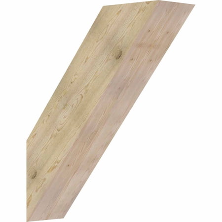 6"W x 20"D x 24"H Traditional Rough Sawn Brace, Douglas Fir