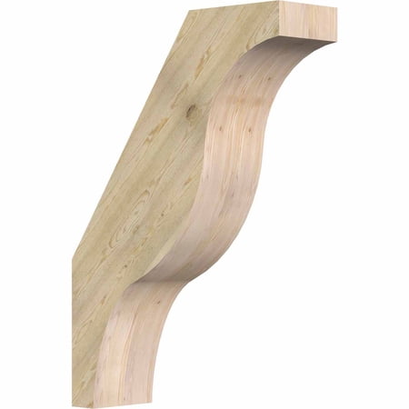 6"W x 20"D x 28"H Funston Rough Sawn Brace, Douglas Fir